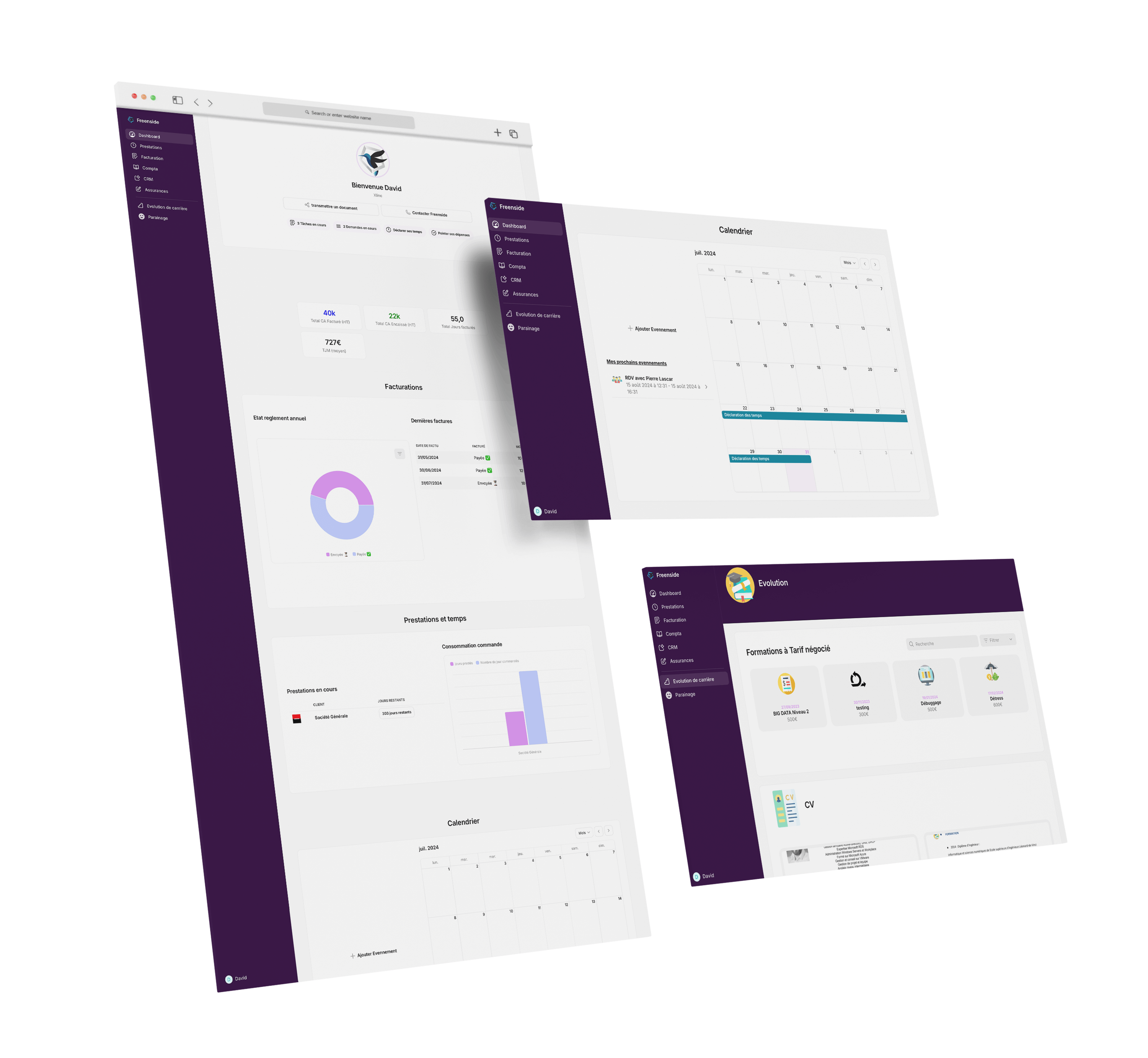 Dashboard application